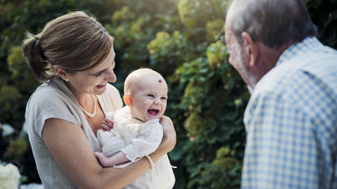Sprüche und Glückwünsche zur Taufe von den Großeltern 