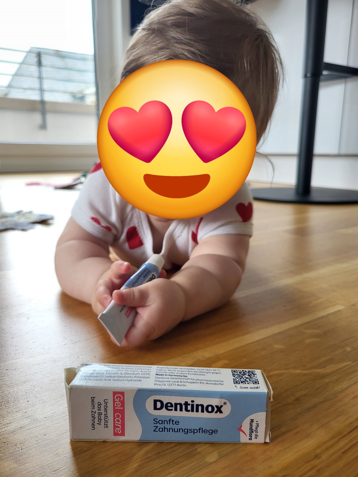 Mama Janine vergibt fünf Sterne für das Zahngel von Dentinox.