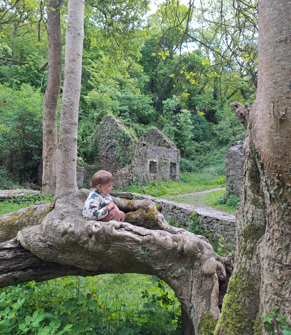 Bretage mit Kindern