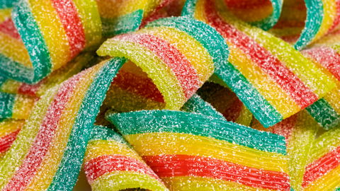 Retro-Süßigkeit: Saure Zungen selbstgemacht aus nur 3 Zutaten!