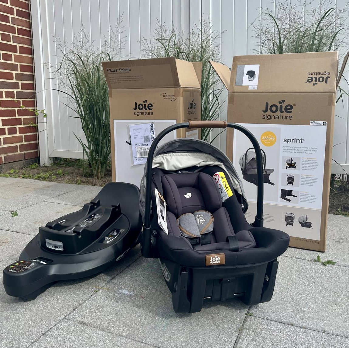 Die "Sprint"-Babyschale ist für Mama Vanessa wahrer Vorreiter auf dem Babyschalen-Markt.
