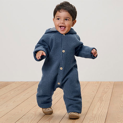 Wollwalkanzug für Babys von Tchibo
