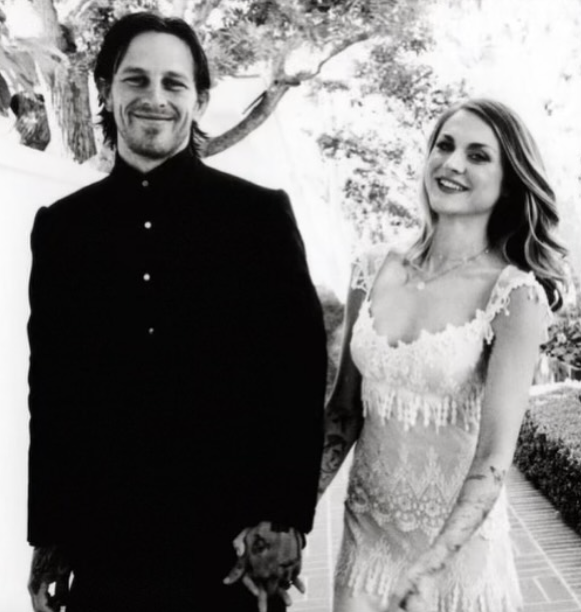 Frances Bean Cobain und Riley Hawk