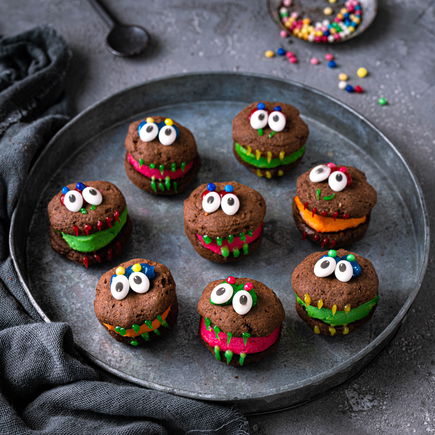 Halloween-Monster-Macarons – einfach selbst gemacht