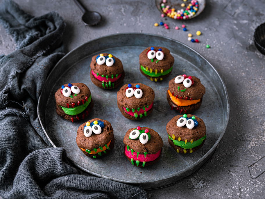 Monster-Macarons