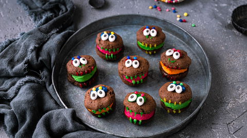 Halloween-Monster-Macarons – einfach selbst gemacht