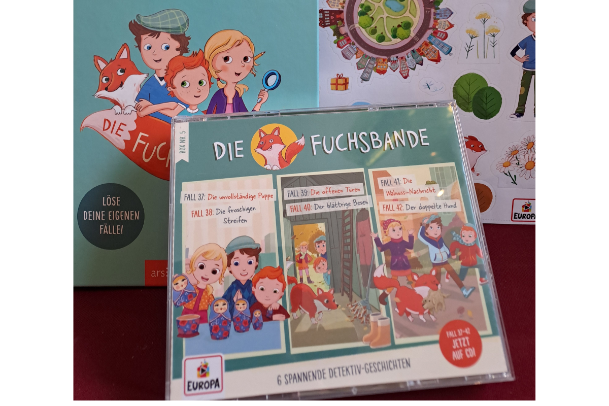 Die Kids von Testerin Angelika finden die Geschichten von "Die Fuchsbande" spannend und fesselnd.