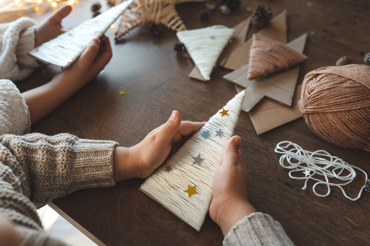Weihnachtsgeschenke basteln mit Kindern