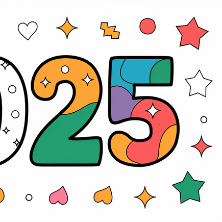 Ausmalbilder für Silvester – kostenlos zum Ausdrucken