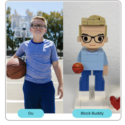 Block Buddy: Wie eine personalisierte Lego-Figur