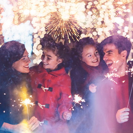 Ein Feuerwerk der Sprüche und Glückwünsche für Silvester und Neujahr