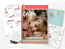 Teste jetzt das Extra-Heft zum Rätseln und Entspannen von Leben & erziehen!
