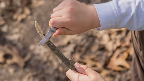 Keine Angst vor blutigen Fingern: Warum Schnitzen mit Kindern sicherer ist als du denkst