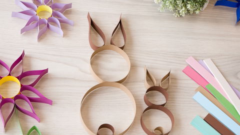 Ostergeschenke basteln mit Kindern: Süße Osterhasen & Co