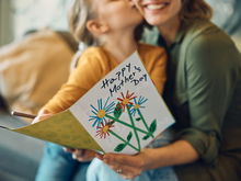 Muttertagskarten zum Ausmalen und Geschenkanhänger zum Ausdrucken: Die kommen von Herzen!