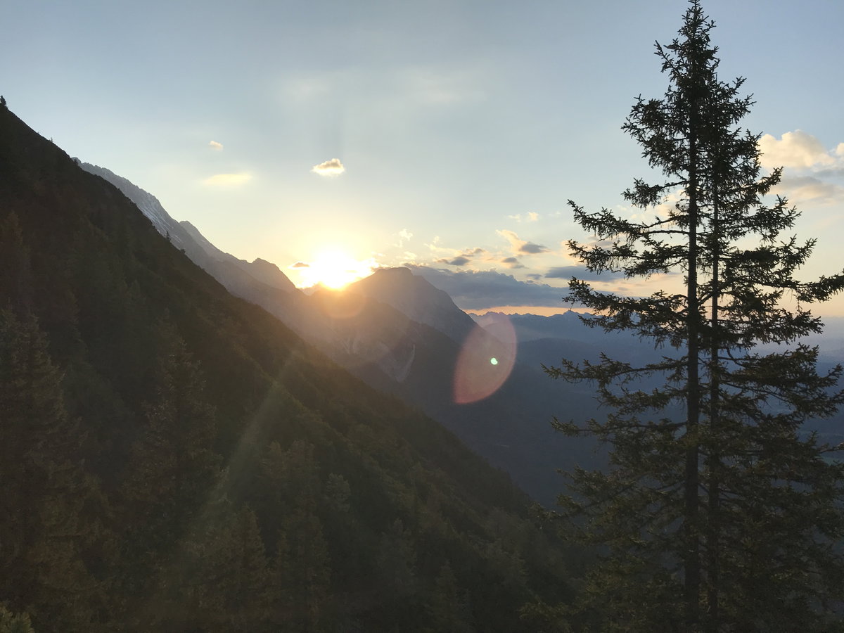 Sonnenaufgang Berg