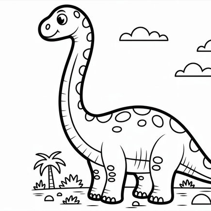 Kostenlose Dino-Ausmalbilder zum Ausdrucken