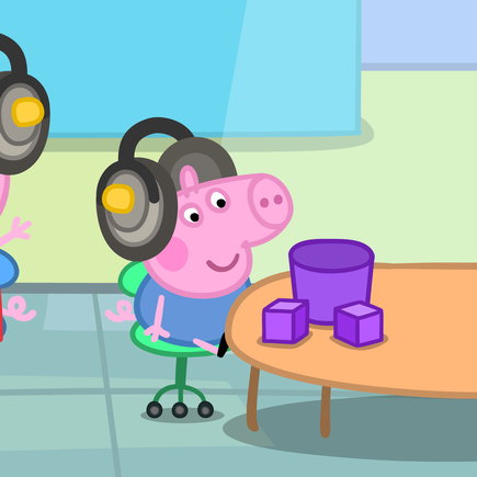 News bei Peppa Wutz: Schorsch bekommt ein Hörgerät