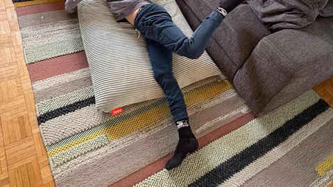 Der Lounger Sitzsack von Funzy im Redaktionstest