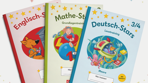 Mit den Stars macht Üben Spaß: Gewinnt ein Hefte-Paket von Cornelsen