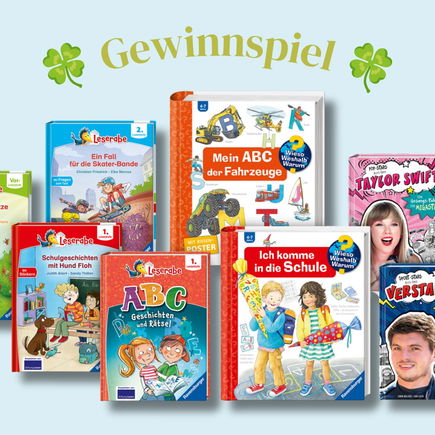 Gewinnt ein Erstlesebücher-Set im Gesamtwert von 92 Euro