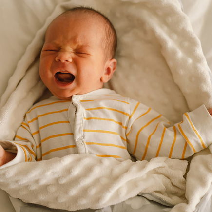 PURPLE Crying: Was diese Schreiphase bei Babys bedeutet