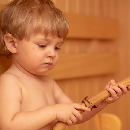 Mit dem Baby in die Sauna – eine gute Idee?