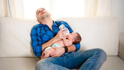 Wenn das Baby nicht schläft ...