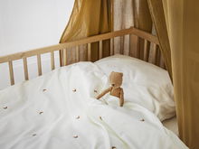 Für eine gute Nacht: Weiche Bio-Bettwäsche für Kinder