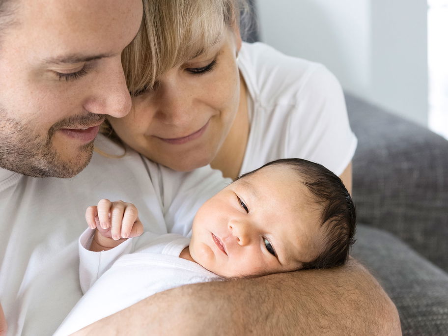 Babys erste Tage: für alle Beteiligten eine enorm spannende Zeit!