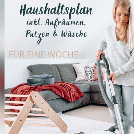Nieder mit dem Wäscheberg: Haushaltsplan für eine Woche