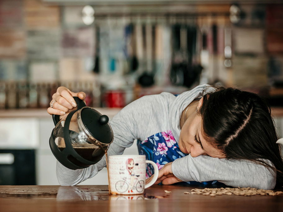 Ganz ehrlich: Nach drei Jahren hilft Kaffee auch nicht mehr.