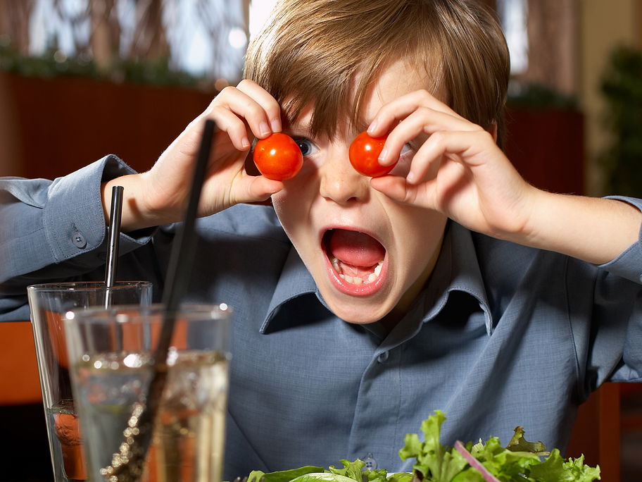 In "kinderfreien" Restaurants gibt es sowas nicht.