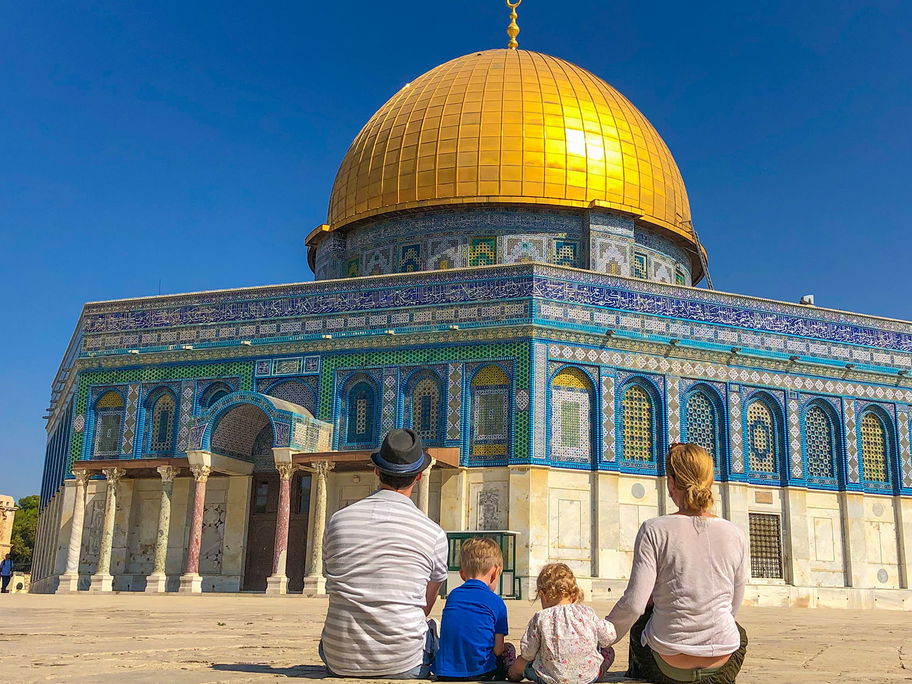 Der Felsendom in Jerusalem: Auch mit Kindern einen Besuch wert.