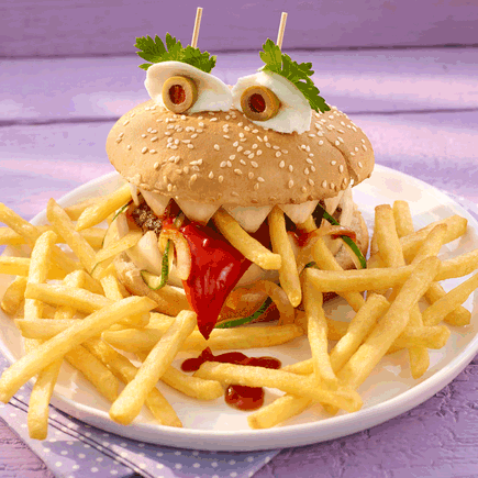 Halloween-Burger: DAS Party-Highlight