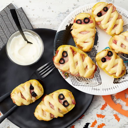 Halloween-Mumien zum Essen – gruselig lecker!