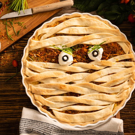 Halloween-Quiche – schaurig schön und super lecker!
