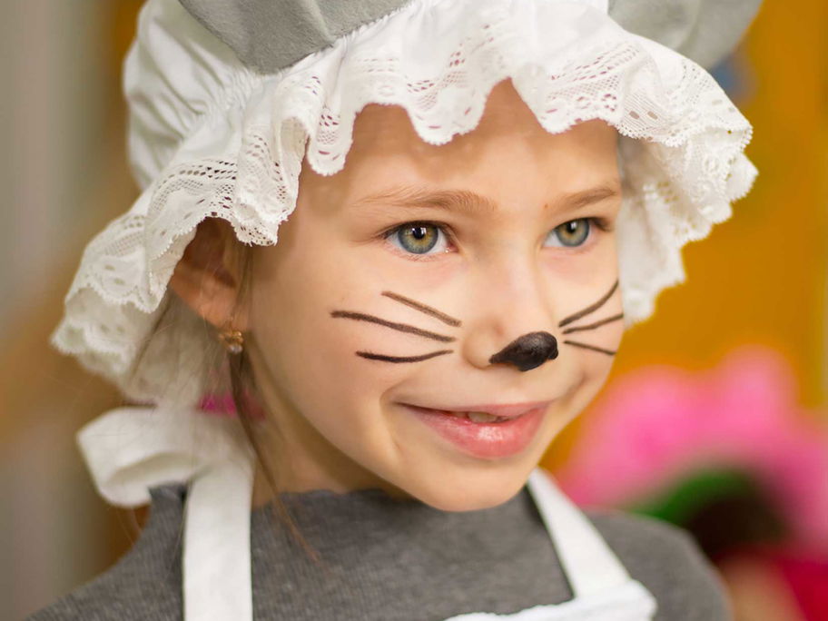 Maus schminken für Kinder – extra einfach! 🐭