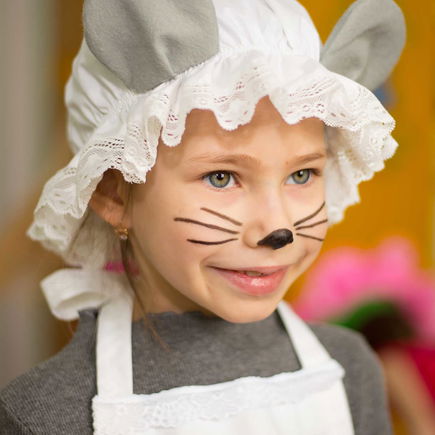 Maus schminken für Kinder – extra einfach! 🐭