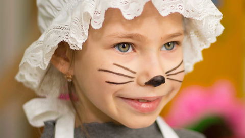 Maus schminken für Kinder – extra einfach! 🐭