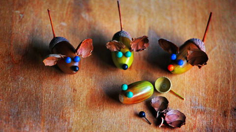 Basteln mit Eicheln: Super süße Herbst-Ideen mit Kindern