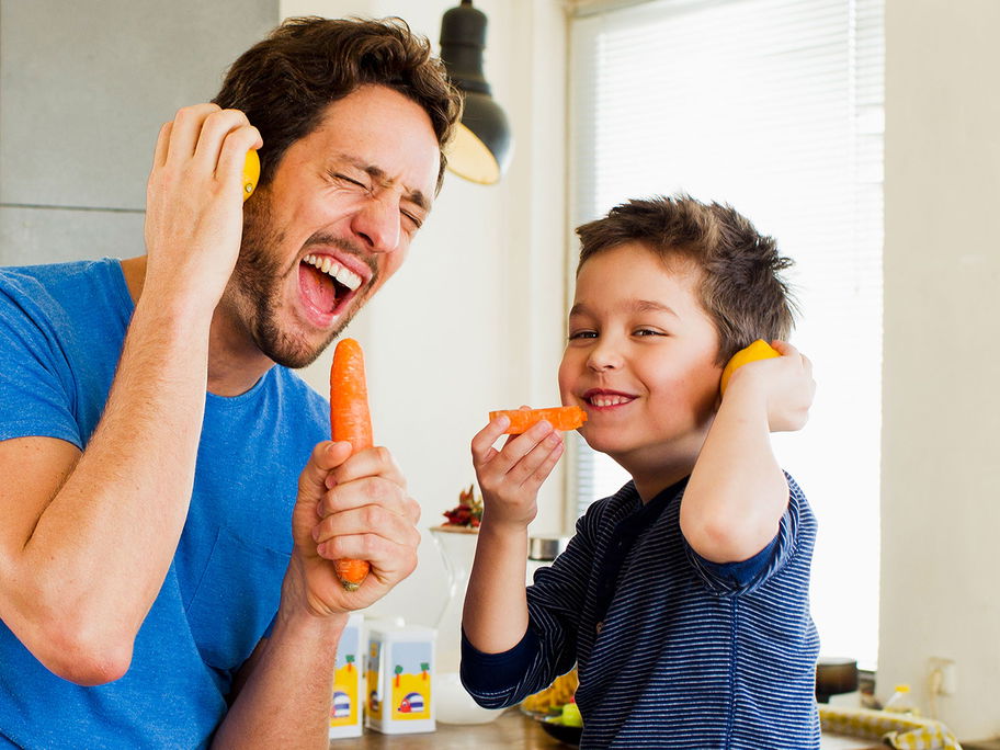 Gesund kann auch lecker sein – vor allem, wenn man das Ganze mit Humor angeht.
