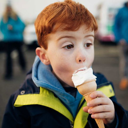"Eis zum Frühstück - wo gibt es denn so was?"
