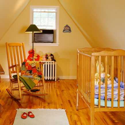 Welche Farben im Kinderzimmer beruhigen das Baby?