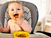 Gute Gründe, warum Kinder unbedingt auch mit den Händen essen sollten!