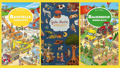 Die schönsten Wimmelbücher für Kinder