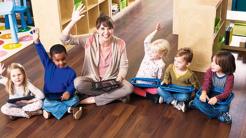 Tablets im Kindergarten: sinnvoll oder nicht?