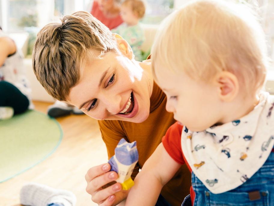In einer guten Kita können sich Kinder kreativ entfalten.