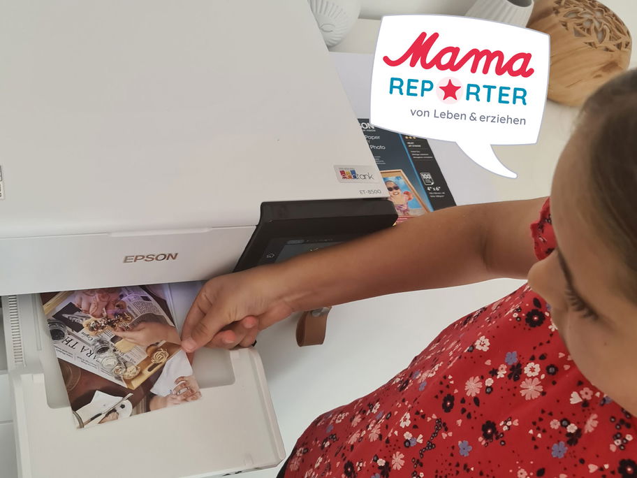 Drei Mamas berichten von ihren Erfahrungen mit dem Epson "EcoTank" Drucker.