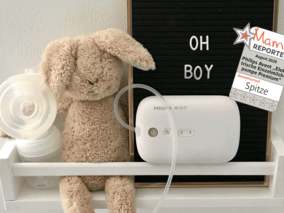 Die neue elektrische Milchpumpe von Philips Avent überzeugt im Test
